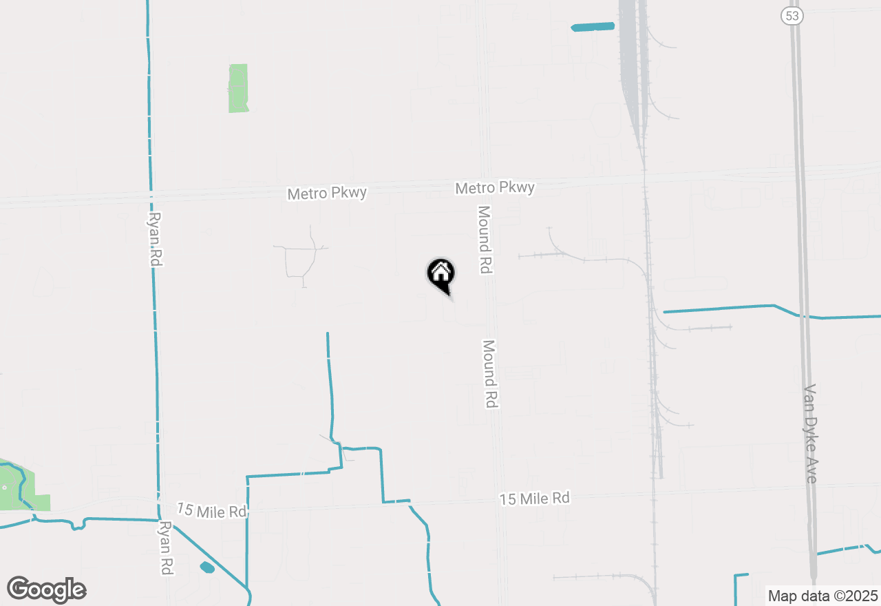 Map of 36333 Dominion Circle, Sterling Heights, MI 48310