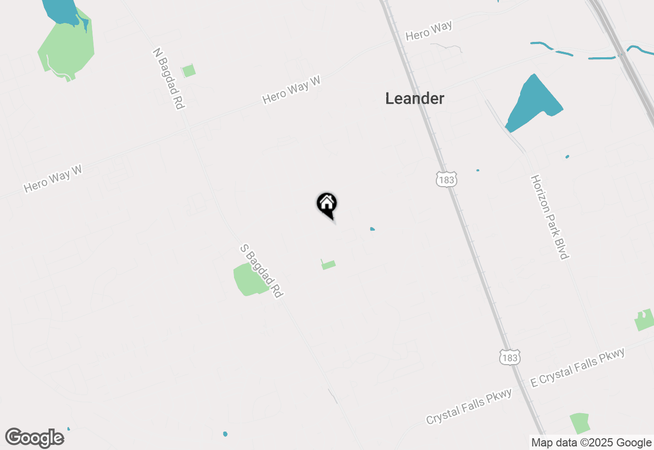 Map of 711 Mason St, Leander, TX 78641