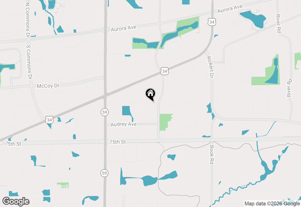 Map of 2768 Blakely Lane #2768, Naperville, IL 60540