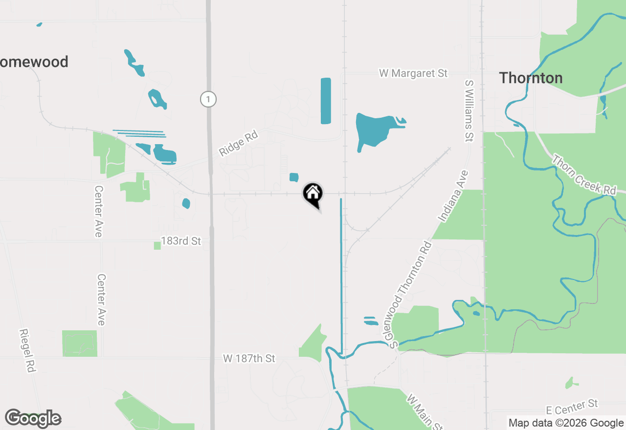 Map of 637 Carroll Parkway #203, Glenwood, IL 60425