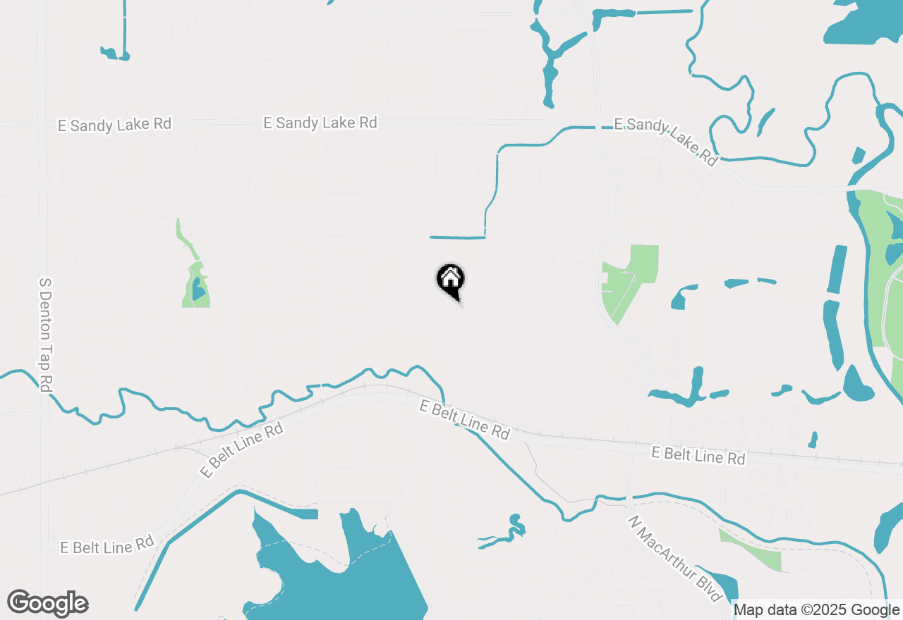 Map of 801 Falcon Lane, Coppell, TX 75019