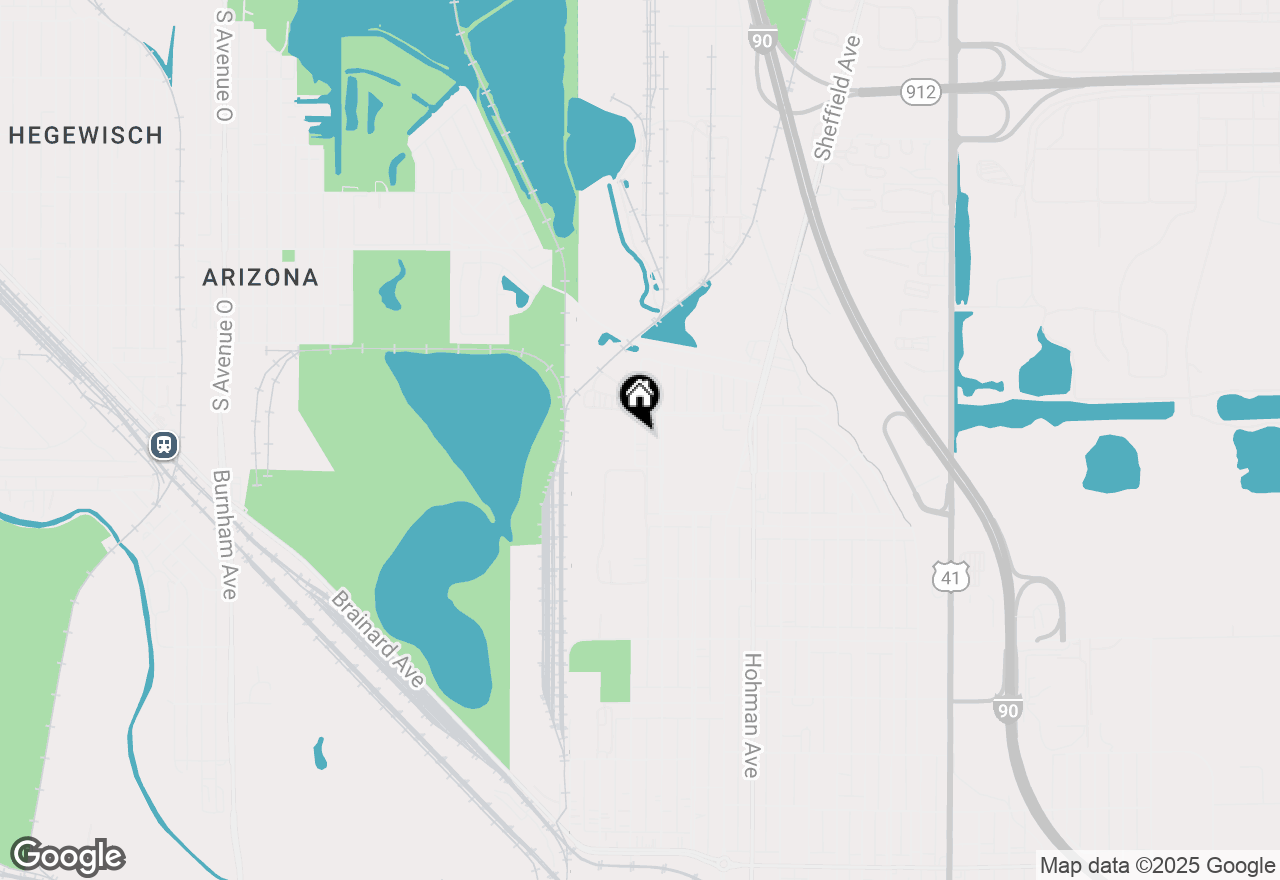 Map of 3719 Victoria Street, Hammond, IN 46327