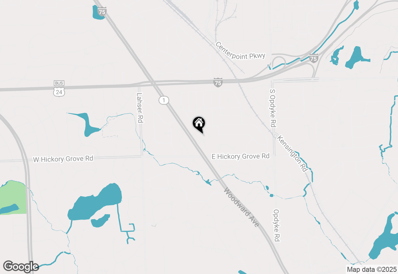 Map of 42160 Woodward Avenue #79, Bloomfield Hills, MI 48304