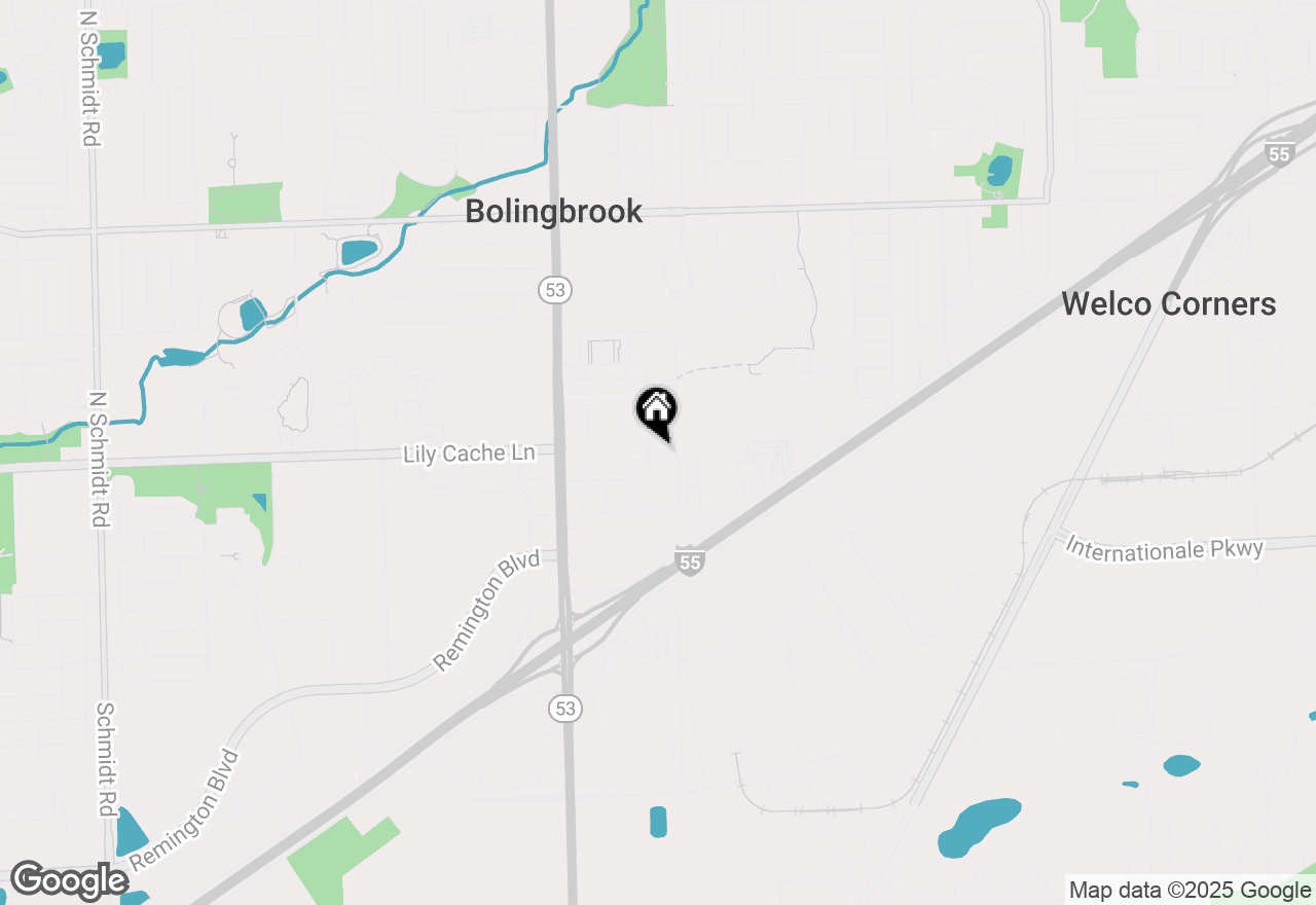 Map of 413 Providence Court, Bolingbrook, IL 60440