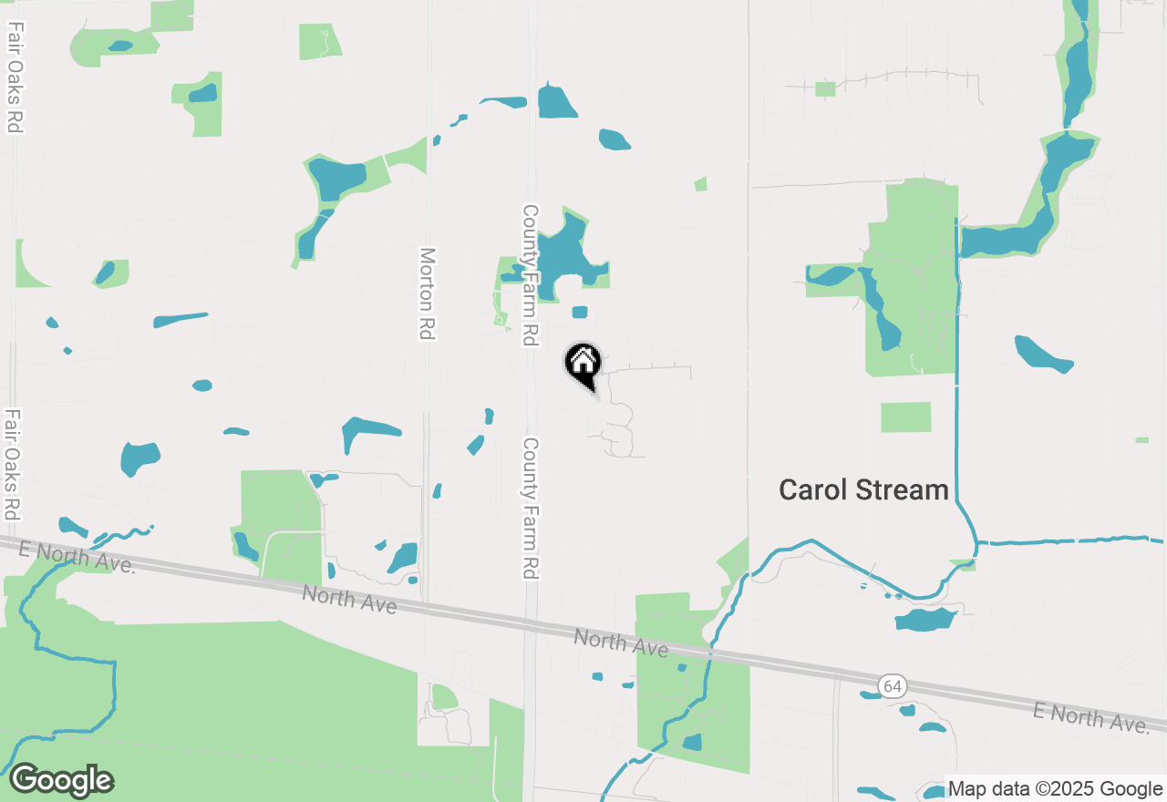 Map of 531 Alton Court, Carol Stream, IL 60188