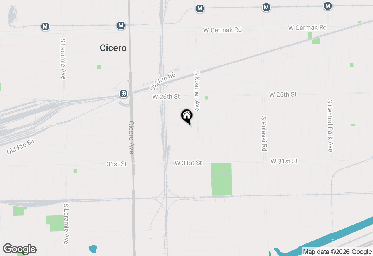 Map of 4440 W 28th Street, Chicago, IL 60623