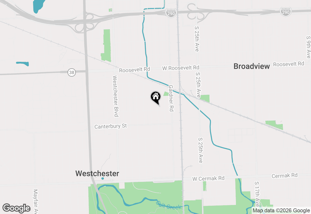 Map of 1446 Manchester Avenue, Westchester, IL 60154