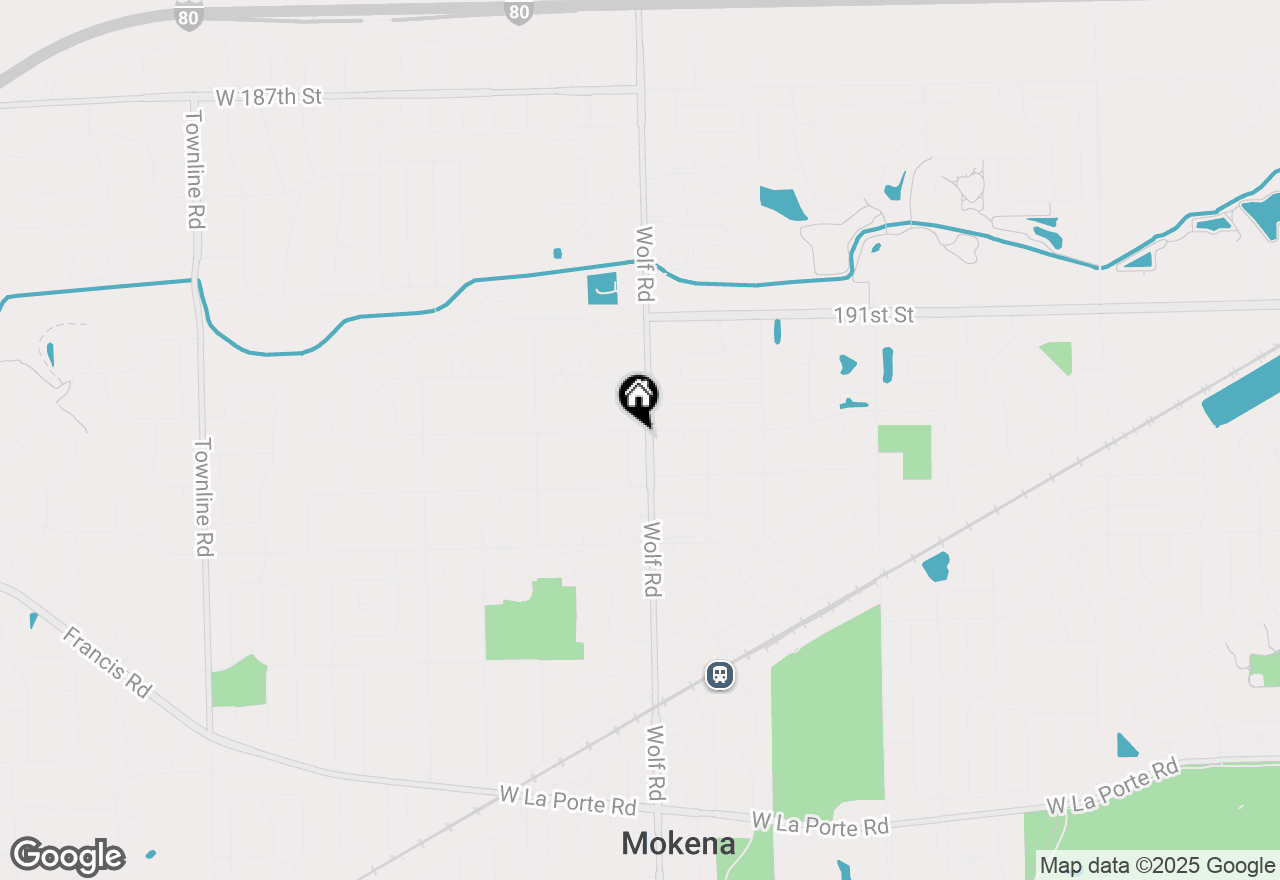 Map of 19300 Wolf Road #2, Mokena, IL 60448