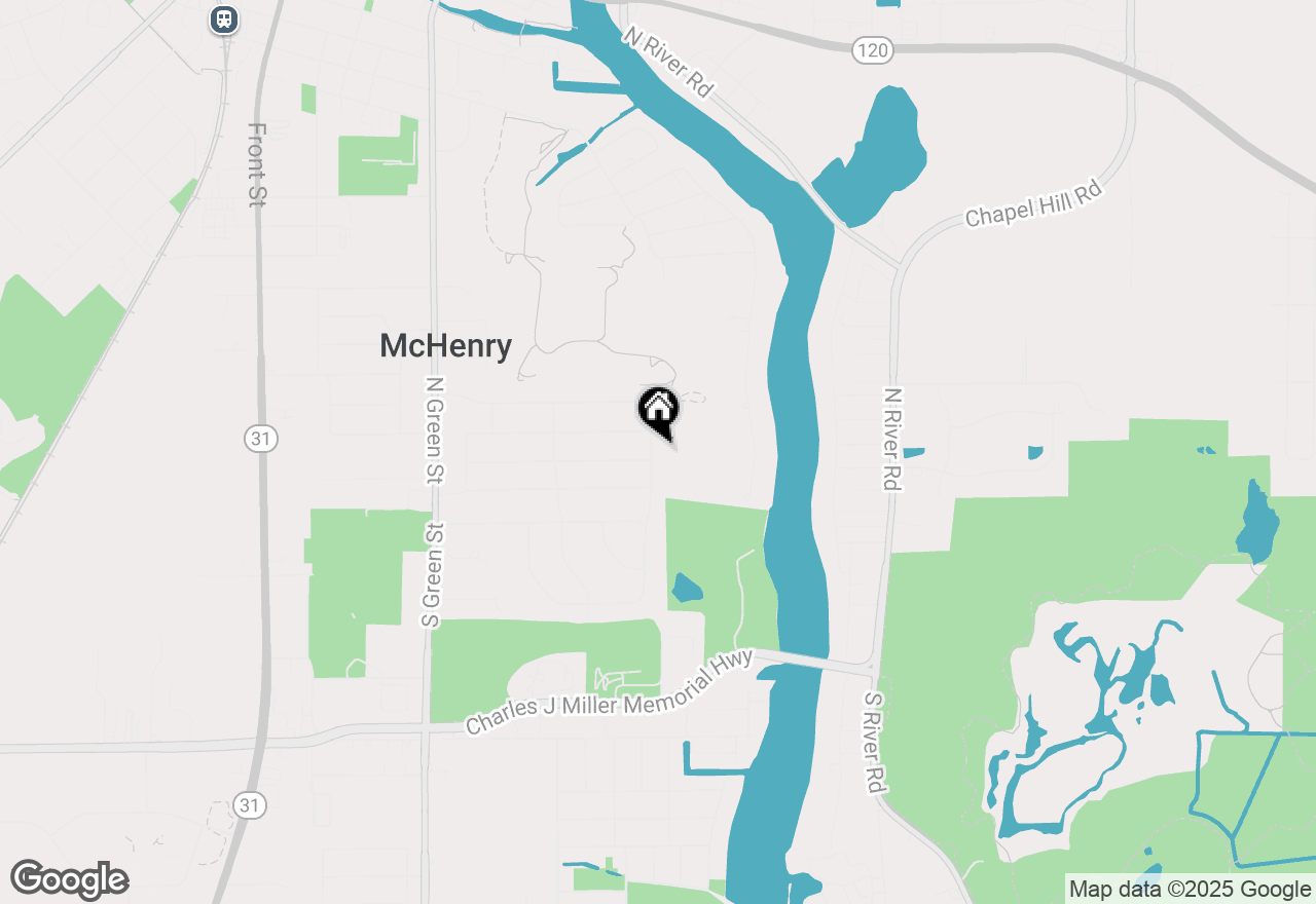 Map of 202 N Ronda Road, Mchenry, IL 60050