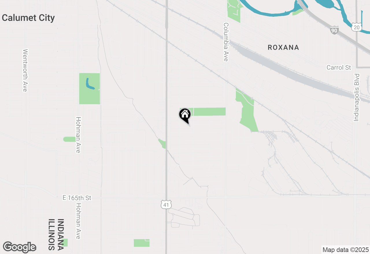 Map of 918 E Morris Street, Hammond, IN 46320