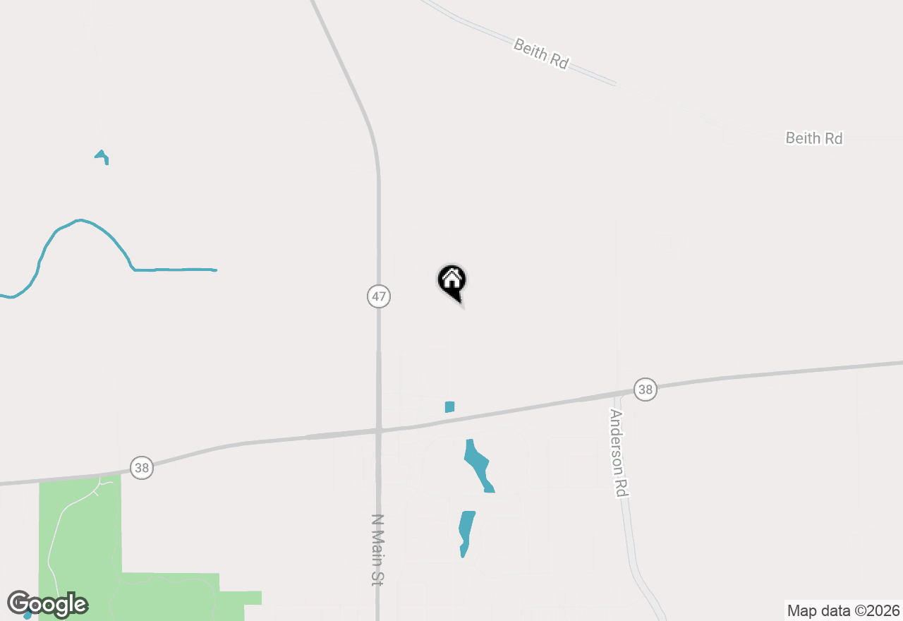 Map of 1303 Collins Drive, Elburn, IL 60119