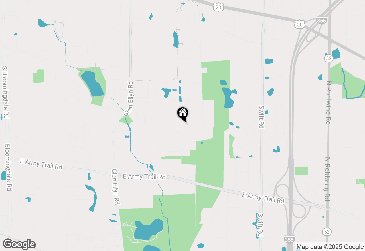 Map of 22W070 Byron Avenue, Addison, IL 60101