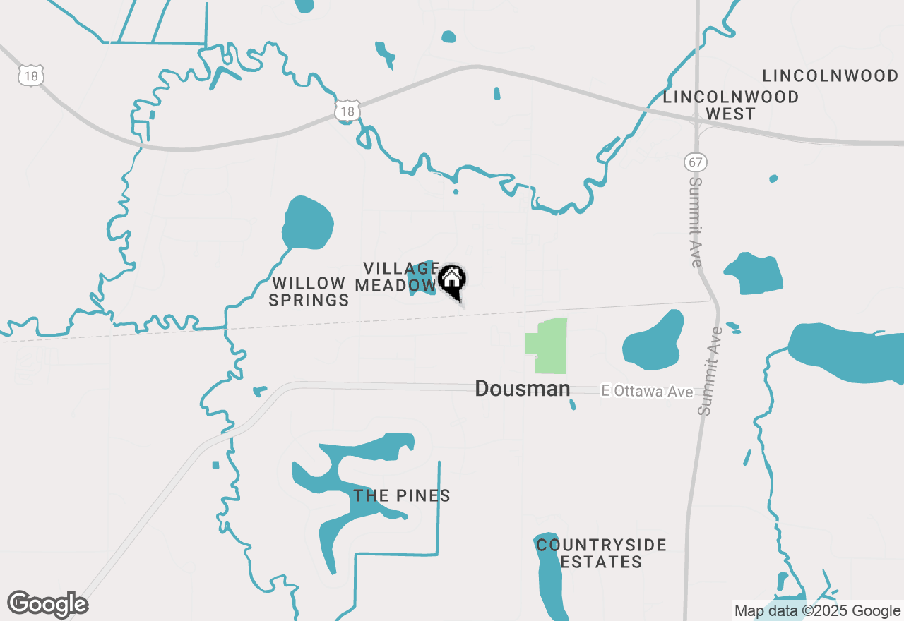 Map of 109 Johnston Dr #111, Dousman, WI 53118