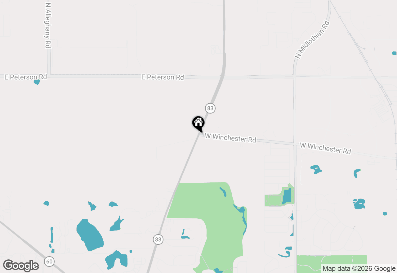 Map of 26509 N Il Route 83 Highway, Mundelein, IL 60060