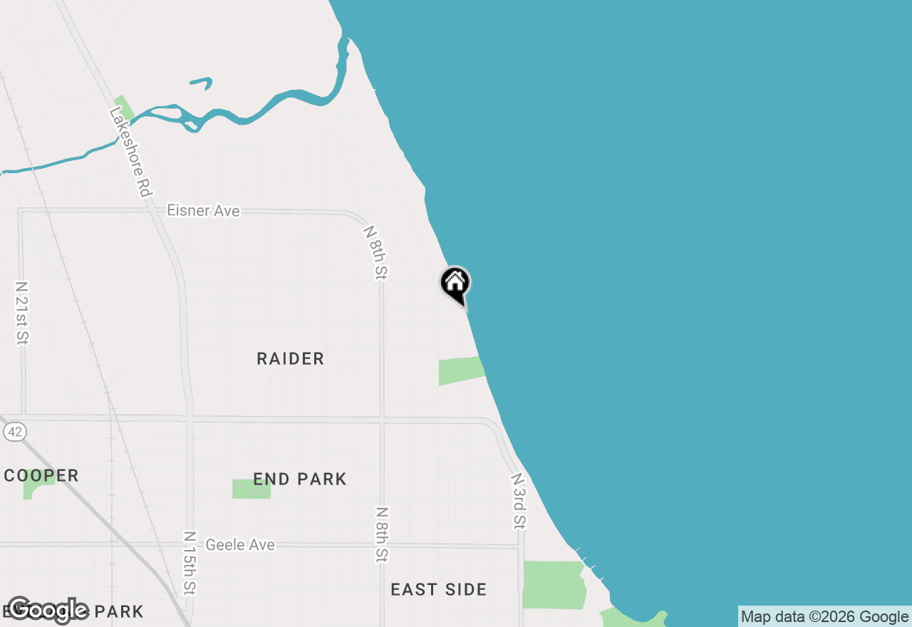 Map of 509 Columbus Ave, Sheboygan, WI 53083