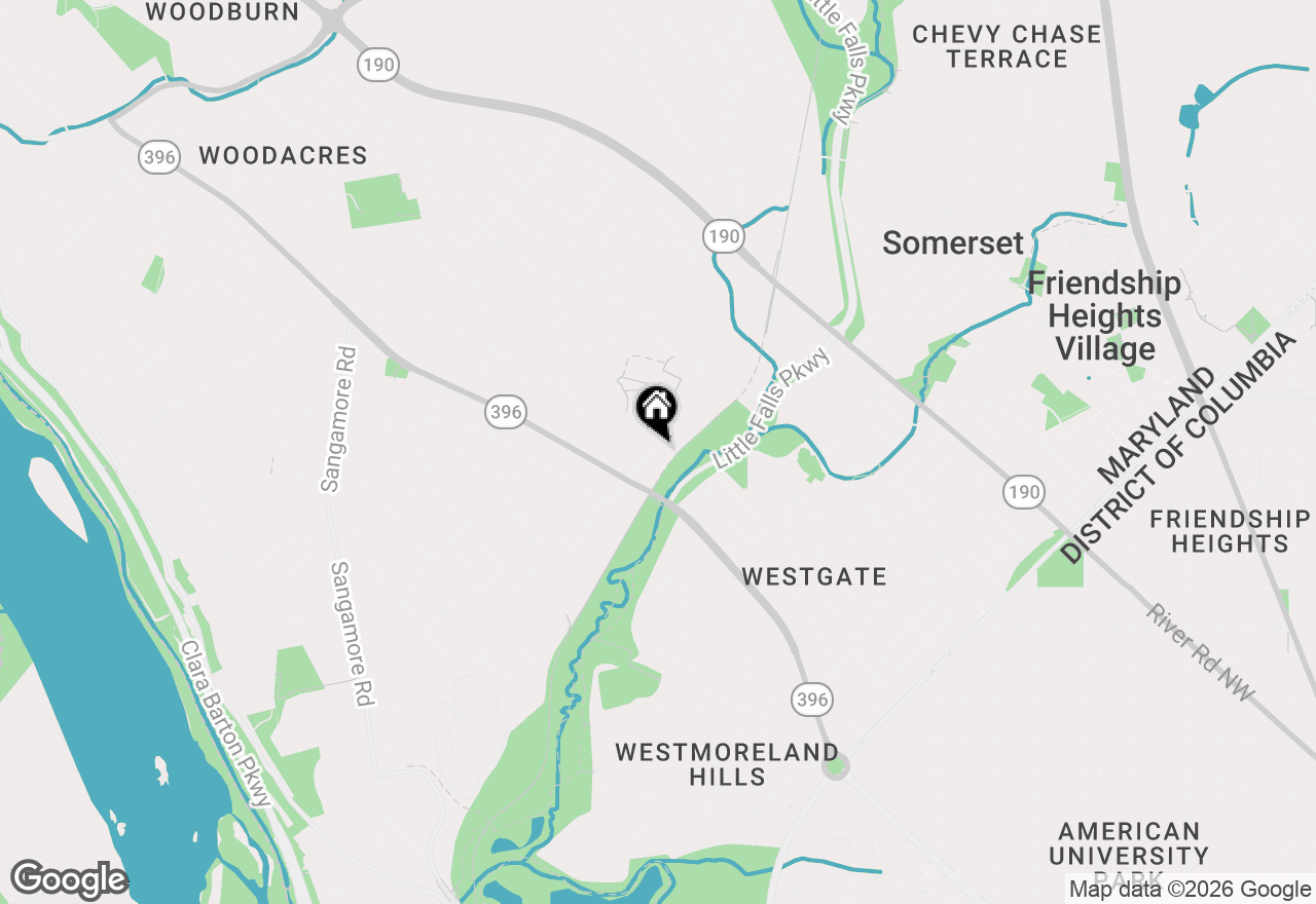 Map of 5153 Westbard Avenue #15, Bethesda, MD 20816