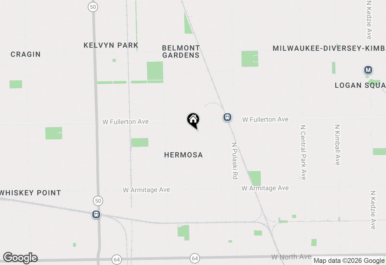 Map of 2315 N Tripp Avenue, Chicago, IL 60639