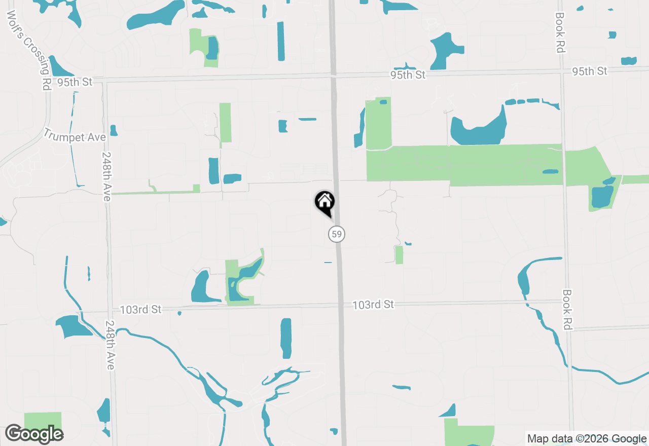 Map of 2939 Saganashkee Lane, Naperville, IL 60564