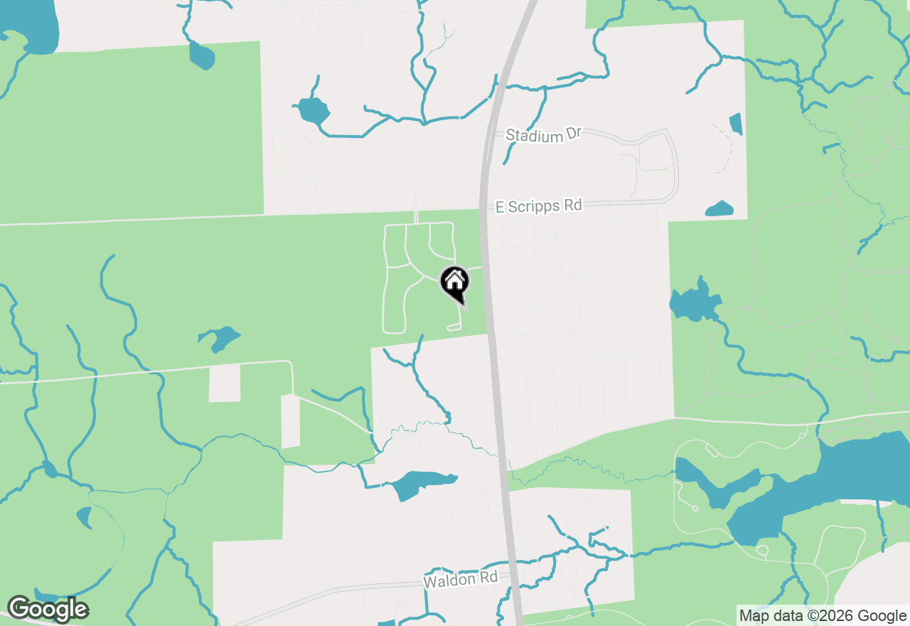 Map of 2290 Monte Vista Court, Lake Orion, MI 48360