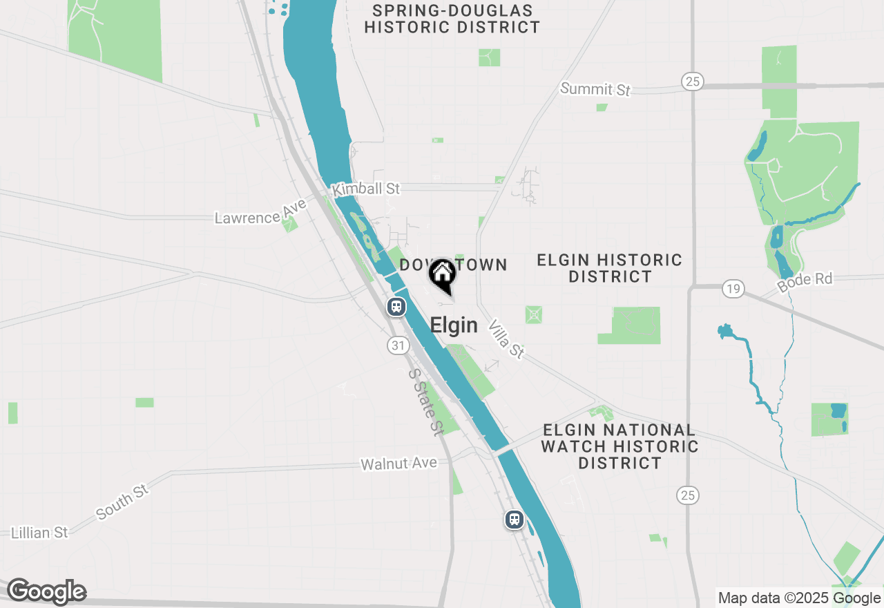 Map of 40 Dupage Court #205, Elgin, IL 60120