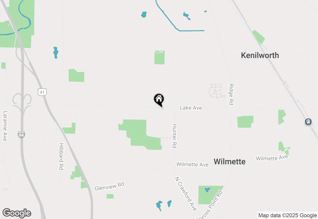 Map of 2403 Lake Avenue, Wilmette, IL 60091