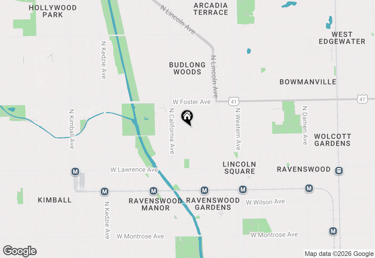 Map of 5020 N Washtenaw Avenue #GN, Chicago, IL 60625