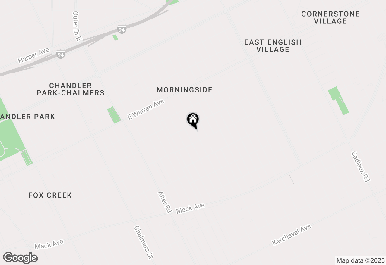 Map of 4373-4375 Balfour Road, Detroit, MI 48224