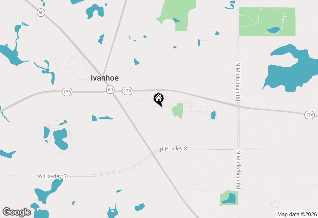 Map of 1898 Mcrae Lane, Mundelein, IL 60060