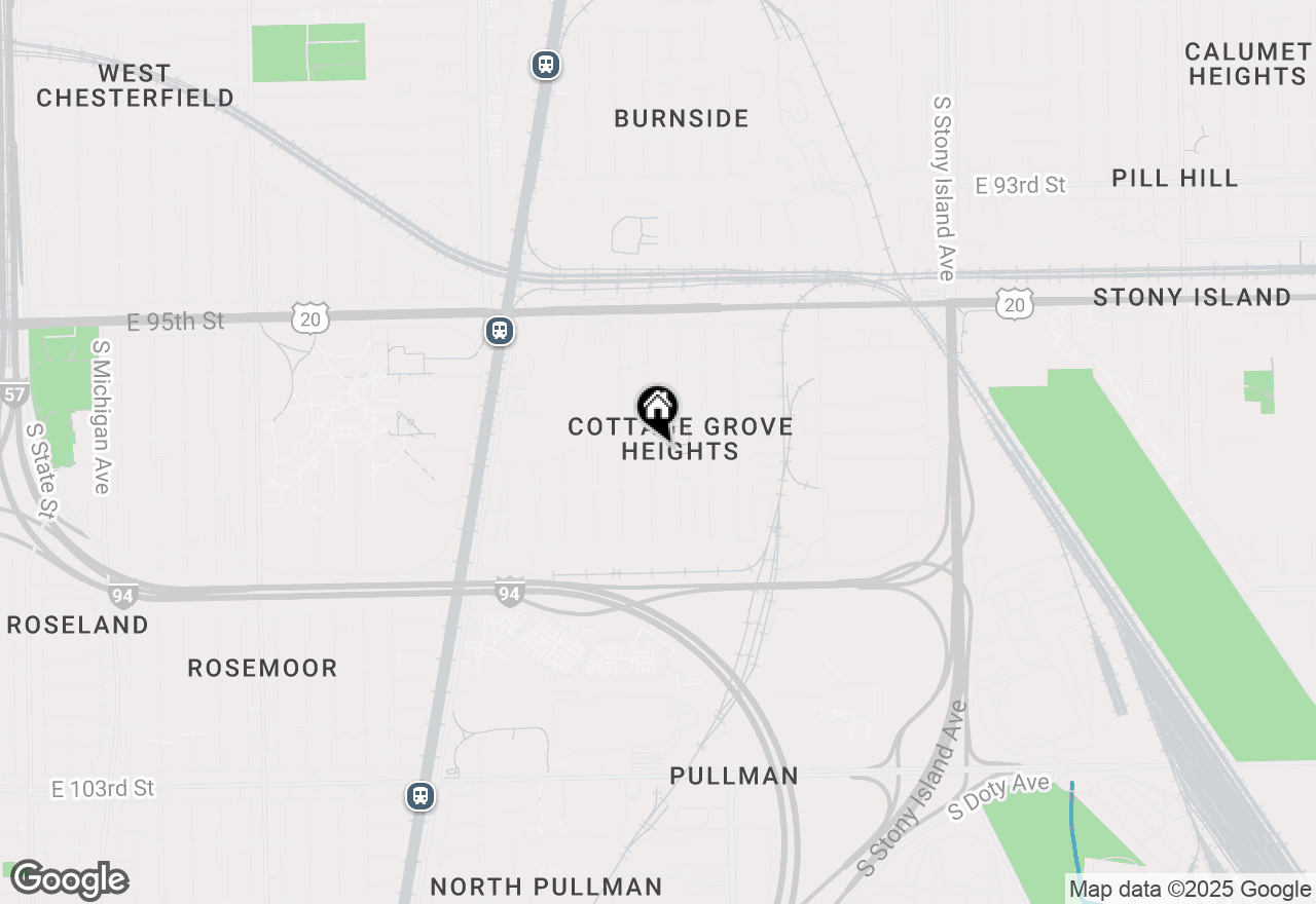 Map of 9728 S Greenwood Avenue, Chicago, IL 60628