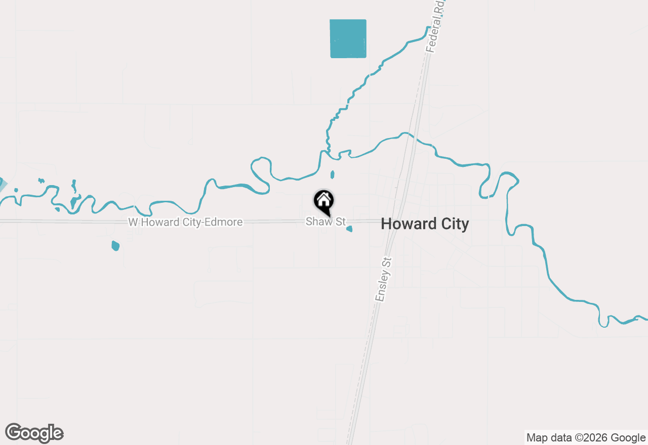 Map of VL E E Shaw Street, Howard City, MI 49329
