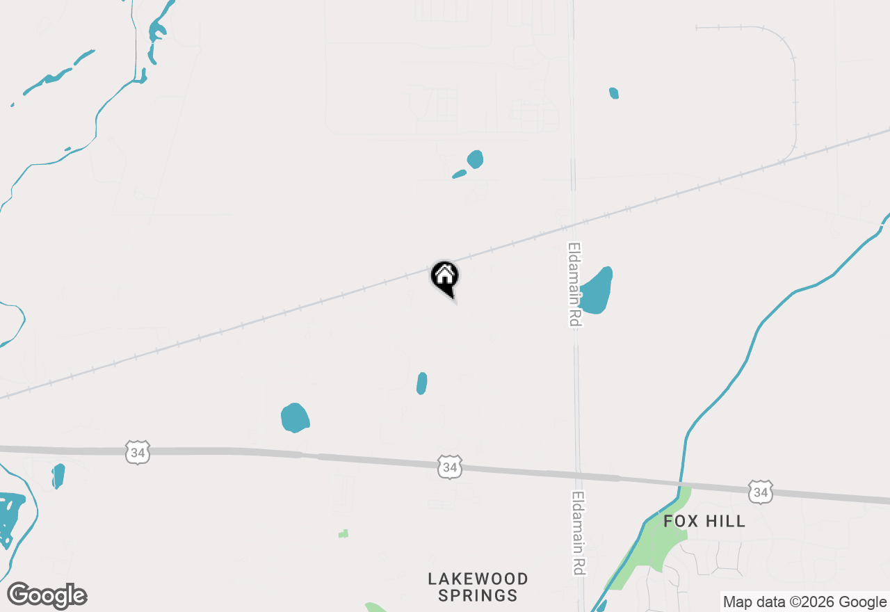 Map of 615 Searl Street, Plano, IL 60545