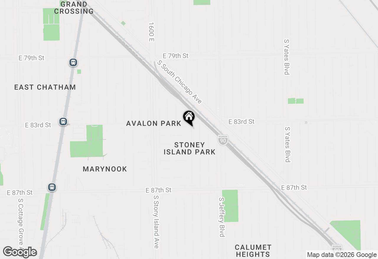 Map of 8325 S Cregier Avenue, Chicago, IL 60617