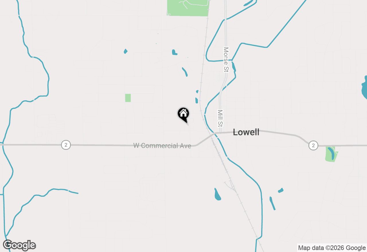 Map of 224 Washington Street, Lowell, IN 46356