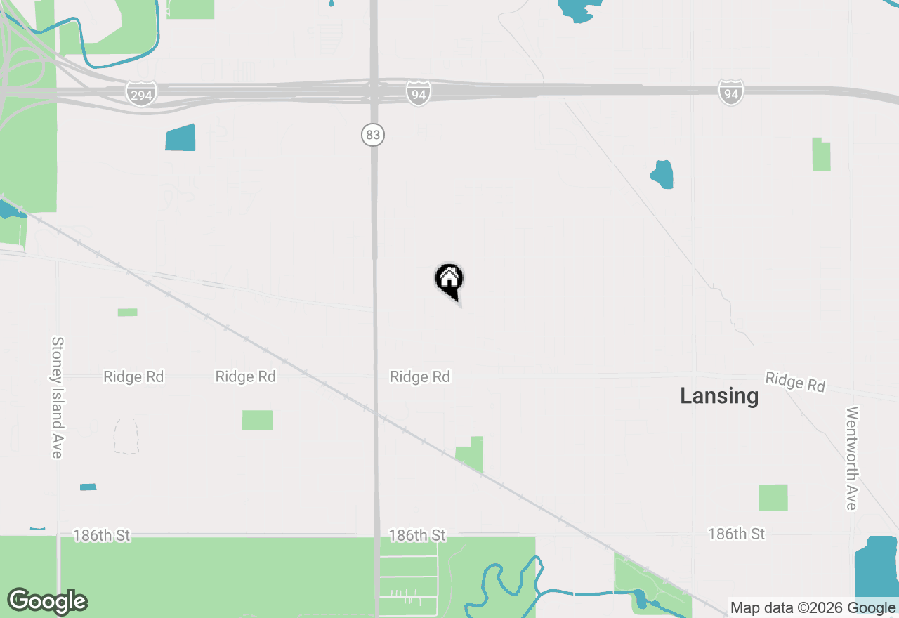 Map of 18018 Oakley Avenue, Lansing, IL 60438