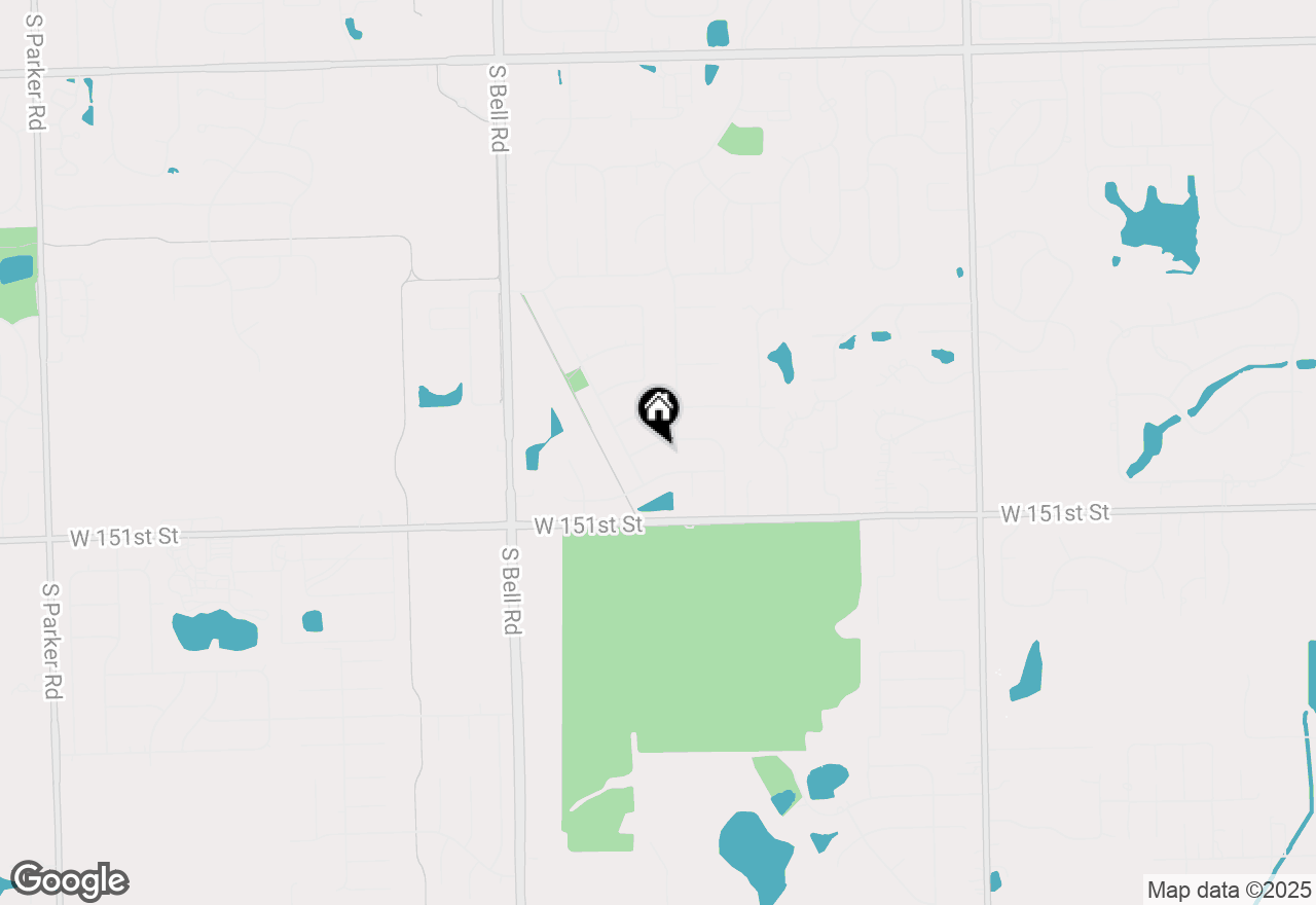 Map of 12533 Rosewood Drive, Homer Glen, IL 60491