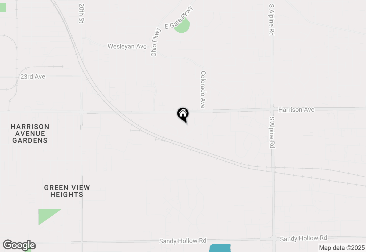 Map of 3423 Chadwick Drive, Rockford, IL 61109