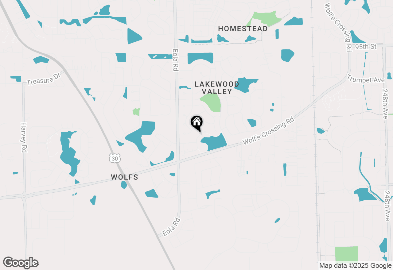 Map of 2552 Dickens Drive #2552, Aurora, IL 60503