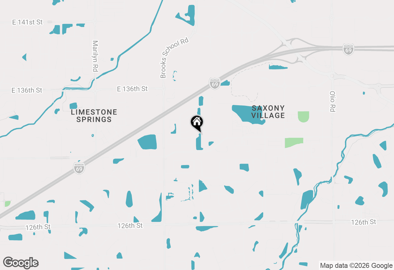 Map of 12715 Courage Crossing, Fishers, IN 46037