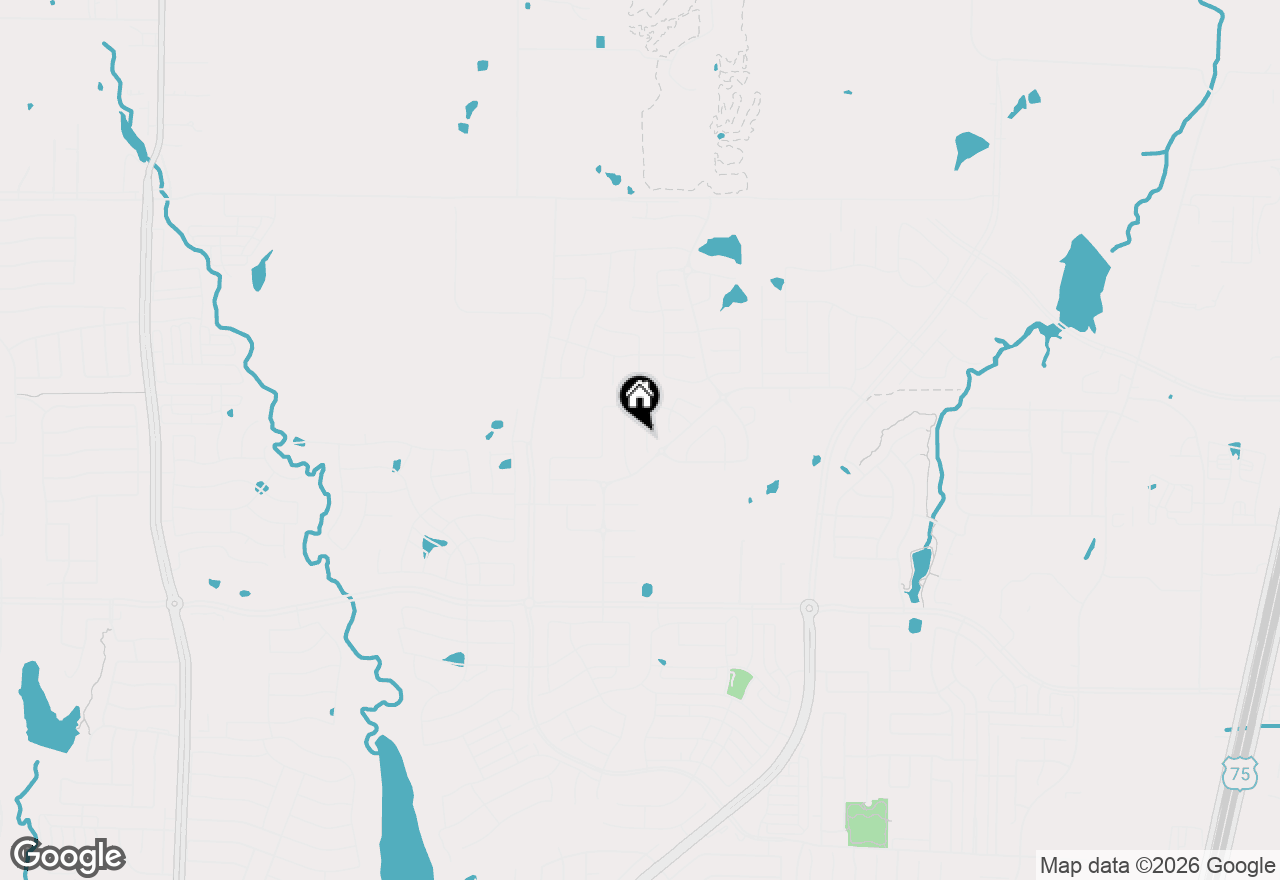 Map of 3613 Texas Dall Court, Mckinney, TX 75071