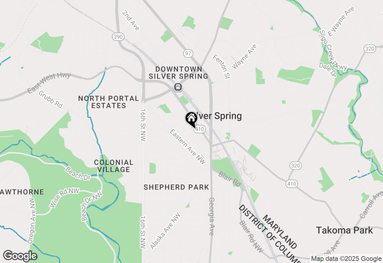 Map of 8045 Newell Street #516, Silver Spring, MD 20910