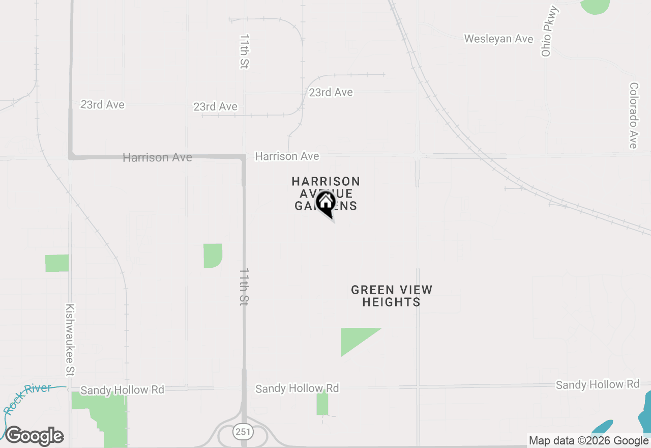Map of 2814 Marshall Street, Rockford, IL 61109
