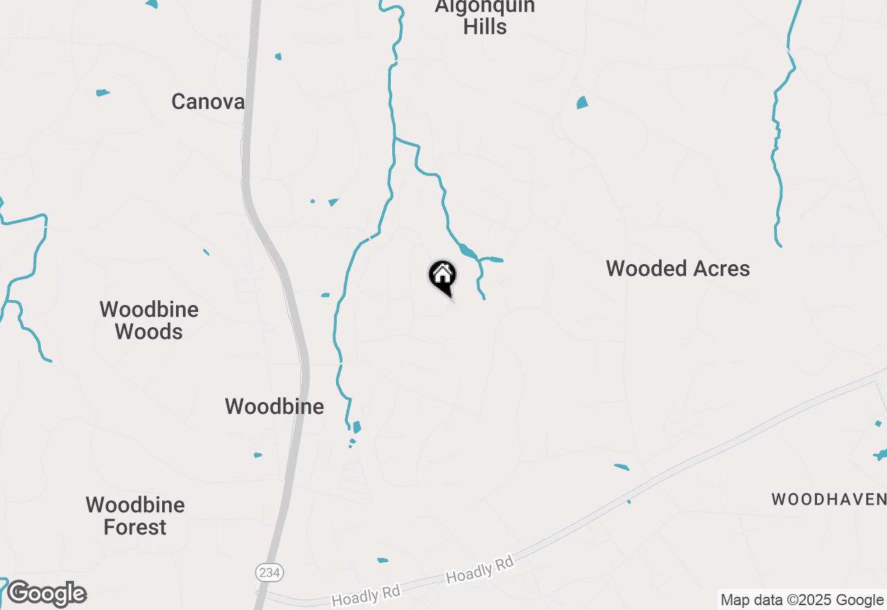 Map of 7814 Abbey Oaks Court, Manassas, VA 20112