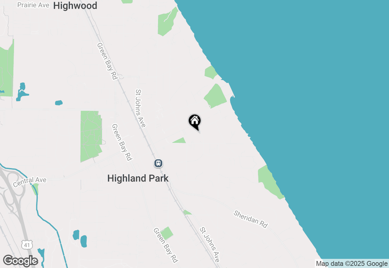 Map of 280 Laurel Avenue, Highland Park, IL 60035