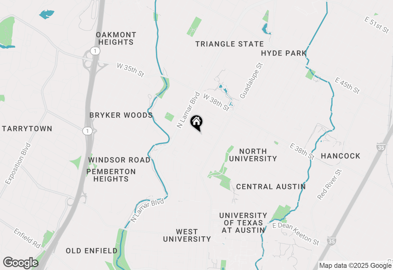 Map of 711 W 32nd St #116, Austin, TX 78705