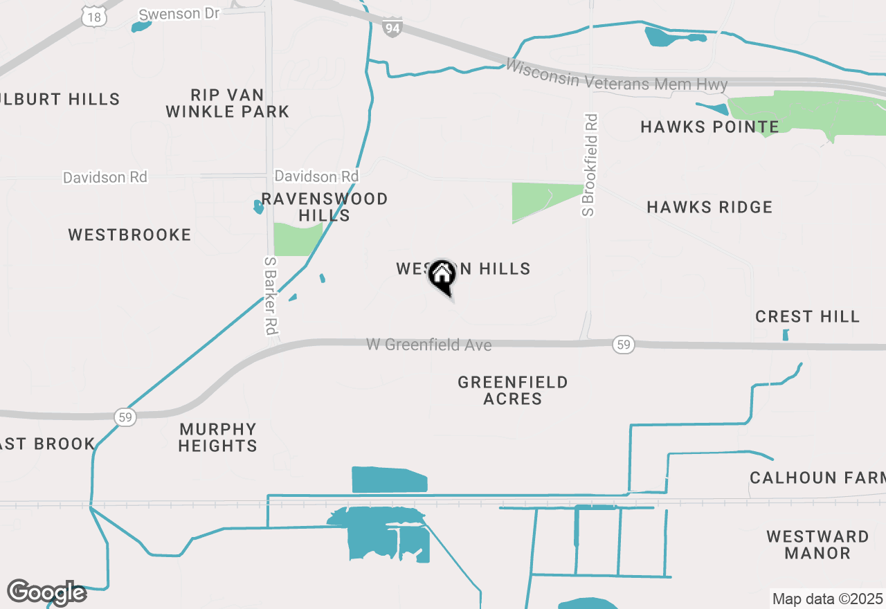 Map of 19560 Edmonton Ct, Brookfield, WI 53045