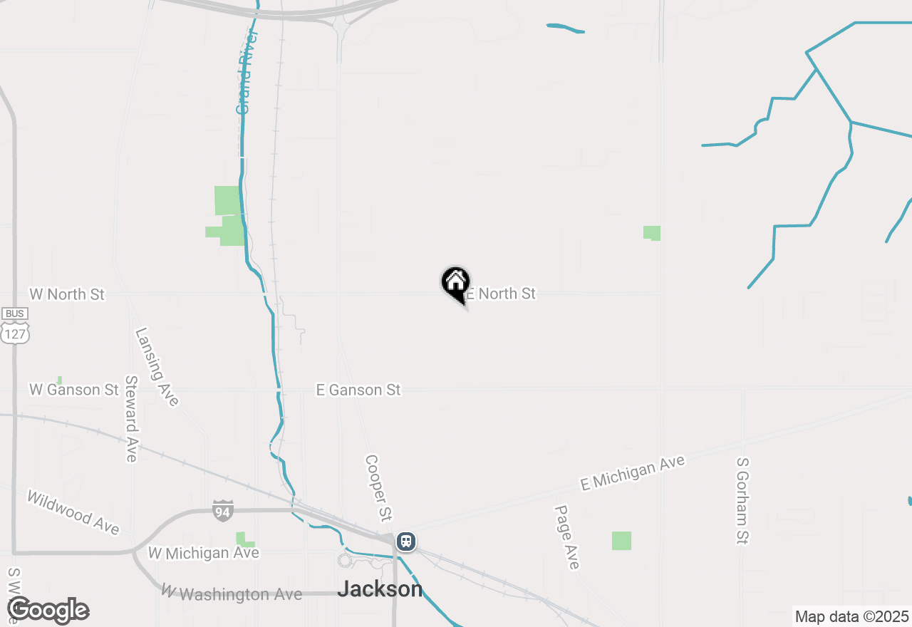 Map of 737 N State Street, Jackson, MI 49202