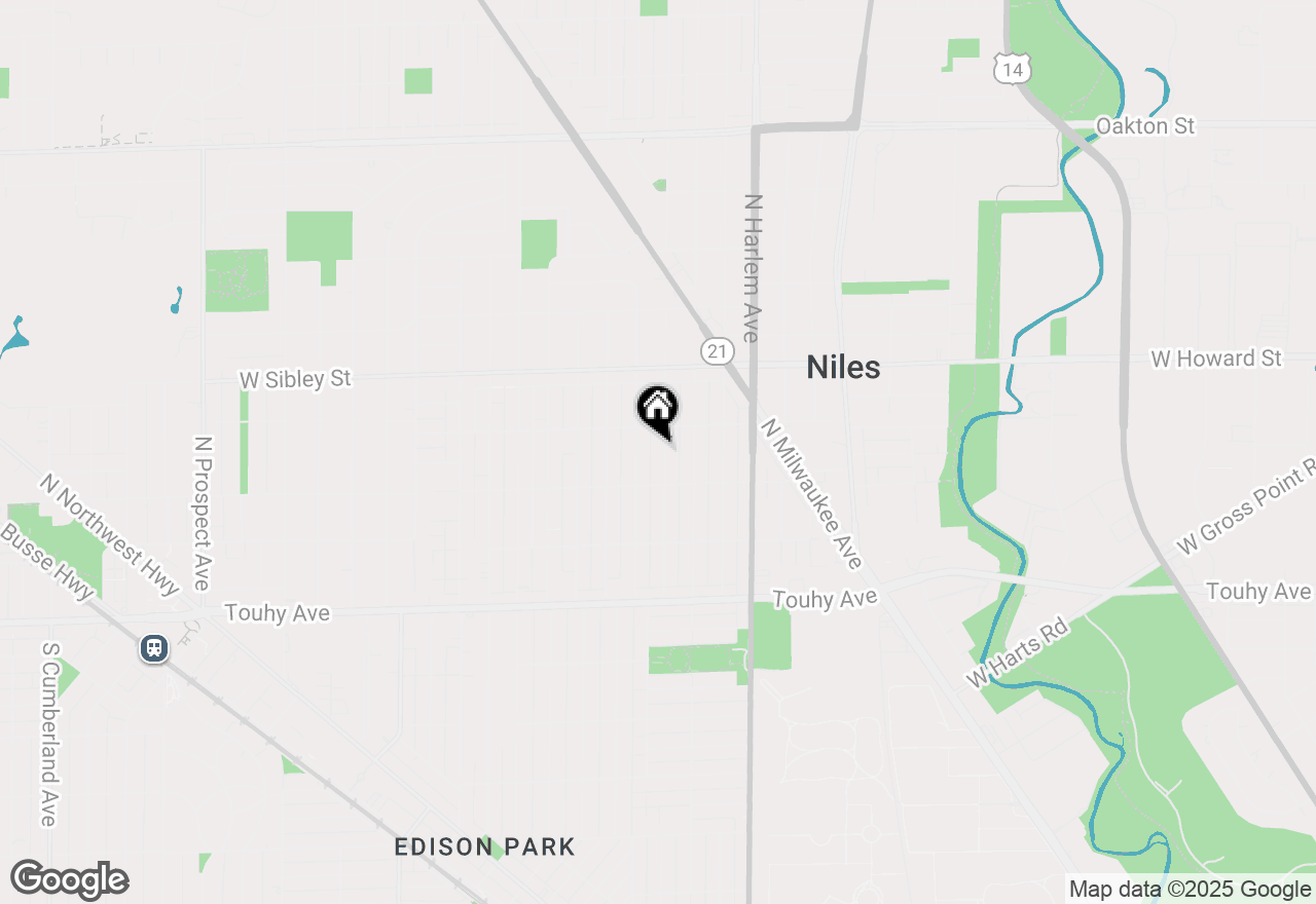 Map of 7432 N Odell Avenue, Chicago, IL 60631