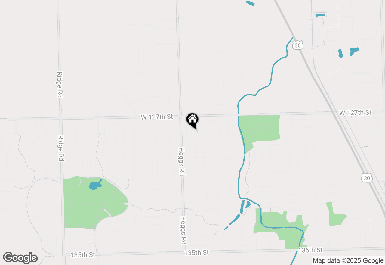 Map of 12740 Hawks Bill Lane, Plainfield, IL 60585