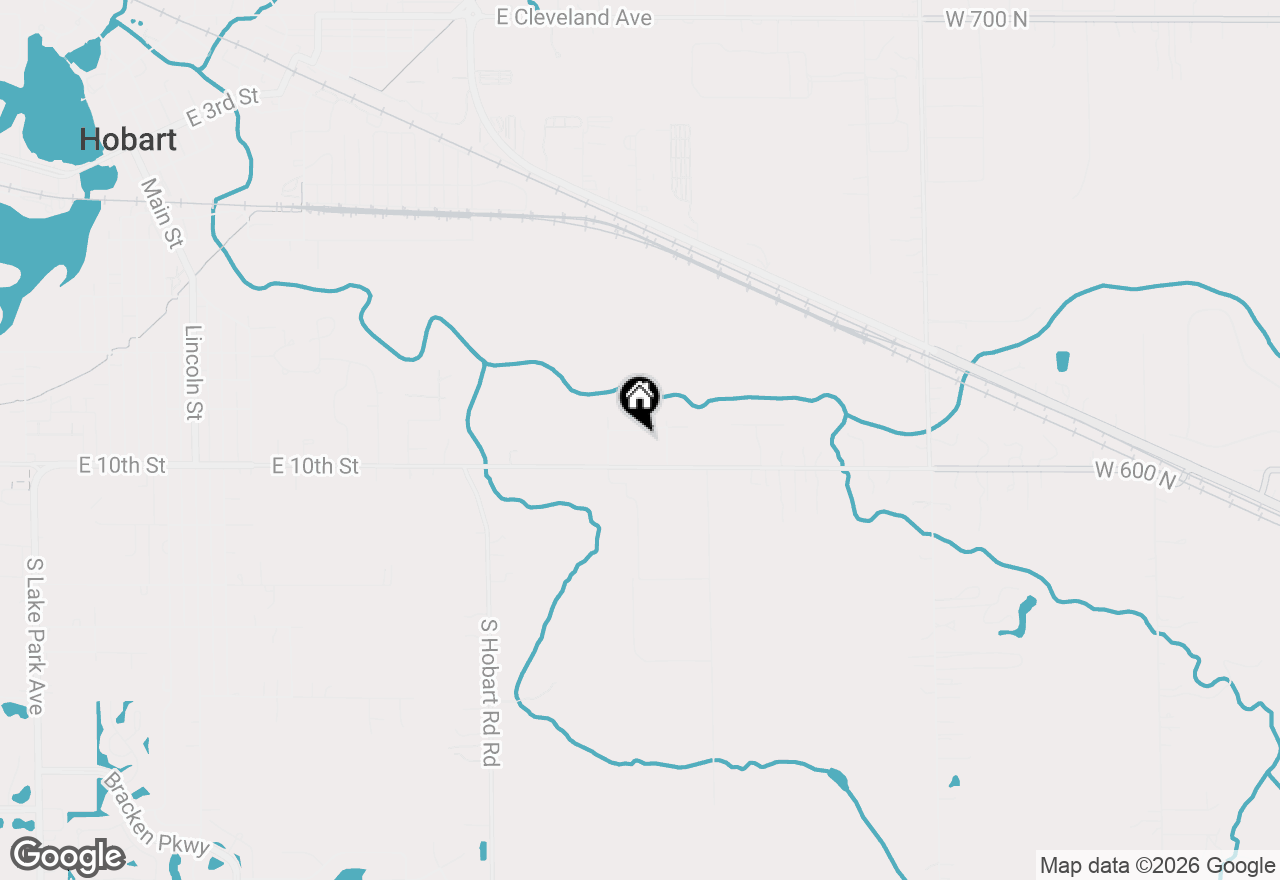 Map of 2131 E 9th Place, Hobart, IN 46342