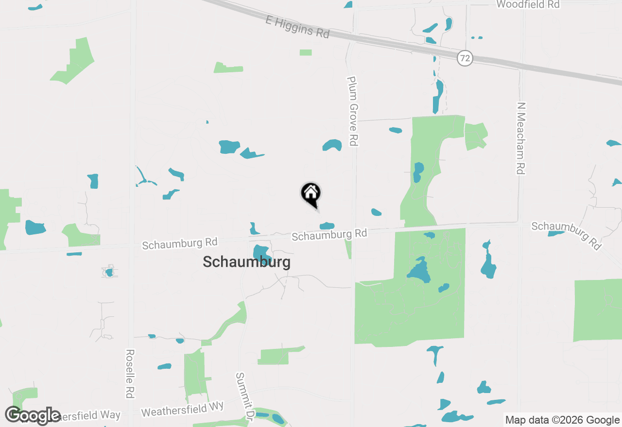 Map of 607 Berkley Court #Z2, Schaumburg, IL 60194
